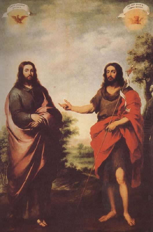 John the Baptist to identify the Messiah, Bartolome Esteban Murillo